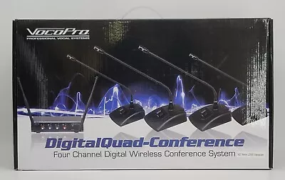 VocoPro DigitalQuad-Conference - Four Channel Digital Wireless Conference System • $200