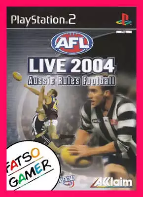 AFL Live 2004 PS2 • $9.99