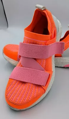 ADIDAS ULTRABOOST X STELLA MCCARTNEY Women's Size 5.5 Orange Pink 36 2/3 EU • $30