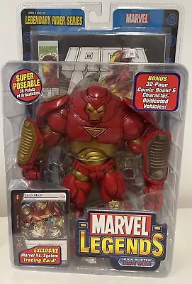 Marvel Legends Legendary Rider Series Hulk Buster Iron Man Action Figure NSIB • $35.56