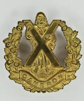 Cameron Highlanders Cap Badge British Army Scottish • £10