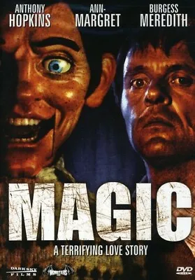 Magic (DVD) Anthony Hopkins **Good**  EX-LIBRARY   Region 1 USA • $12.95