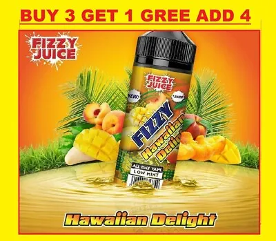 FIZZY JUICE BY MOHAWK & CO 100ML 0MG E-Liquid Vape Juice BUY 3 GET 1 FREE ADD 4 • £10.39