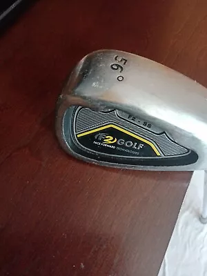 Face Forward F2-SS 56° Sand Wedge Steel Wedge Flex Golf Club - Right Handed 35  • $35