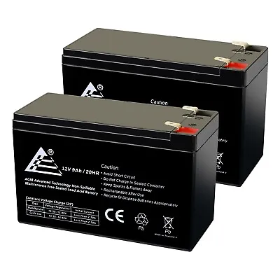 12V 9Ah SLA Battery For Razor MX350 & MX400 Dirt Bike - 2 Pack • $45.99