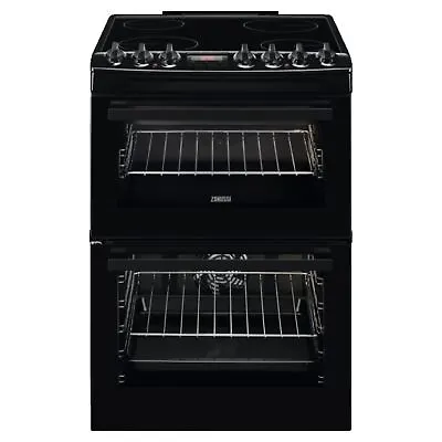 Zanussi ZCV69360BA Double Electric Oven • £699