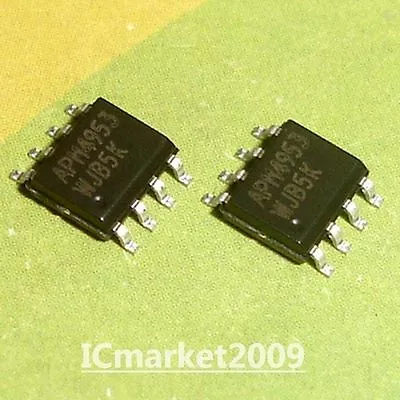 100 PCS APM4953 SOP8 4953 Dual P-Channel Enhancement Mode MOSFET Transistor Chip • $8.49