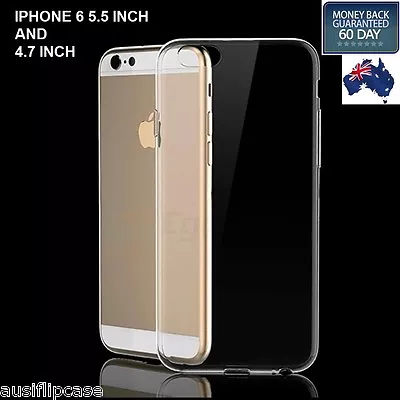 IPhone 6 Plus Crystal Clear Hard Case For Apple IPhone 7 6S PLUS 5S • $4