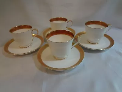 Mikasa China - Harrow - Set Of 4 Cups And Saucers • $96