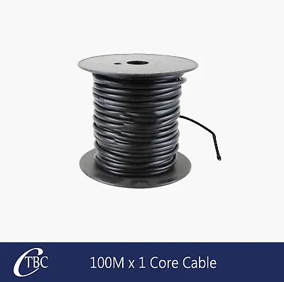 $39.60 • Buy 100M X 1Core Single Cable Wiring Wire Trailer Parts Caravan Car LED Lights Power
