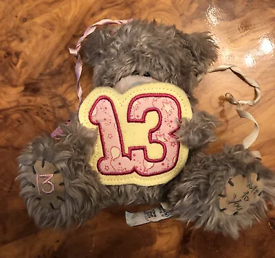 Me To You 13th Birthday Tatty Plush Teddy Bear • £1.99