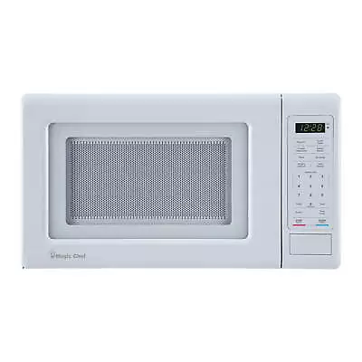 Magic Chef Countertop Microwave Oven 700 Watts White  6 Preprogrammed Settings • $140.61