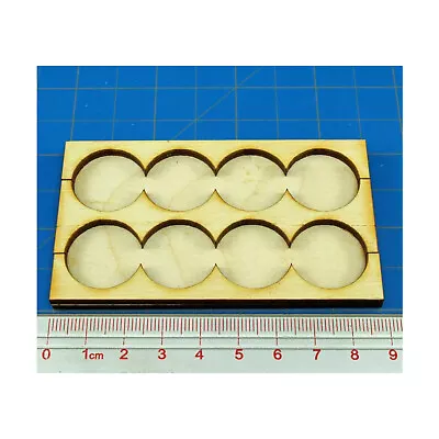 Litko Movement Tray Rank Rank Tray - 4x2 Formation 20mm Round Bases Pack New • $7.95