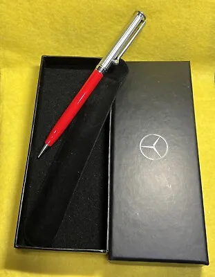 Mercedes-Benz Classic Star Logo Ballpoint Pen Red B66043350 Genuine New • $24.99