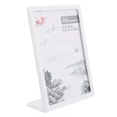  A4 Menu Display Board Table Stand Plastic Label Multifunction • £8.38