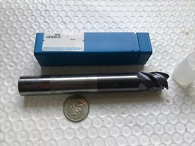 Machinist Tools Solid 3/4” Carbide Endmill 4 FL .060 Rad USA Professional Regind • $0.99