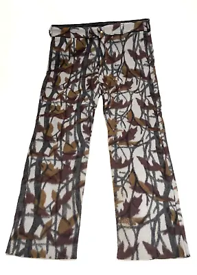 VTG Cabelas Mens XXL Hunting Pants Whitetail Clothing Polar Fleece USA Camo • $74.90