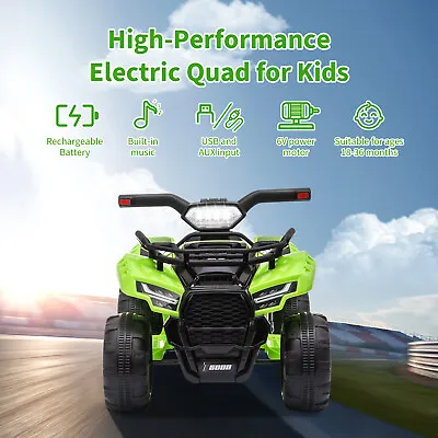 6V Kids Electric Ride On Car Forward Reverse Functions For 3-5 Years Old • £80.99