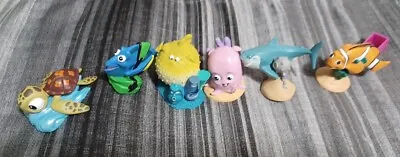 Disney Pixar Finding Nemo Figures Lot Of 6 PVC 2  Toy Cake Toppers • $13.25
