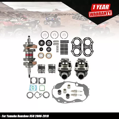 Rebuild Top Bottom End Part Kit For Yamaha Banshee Complete Rebuilt Motor Engine • $1085.98
