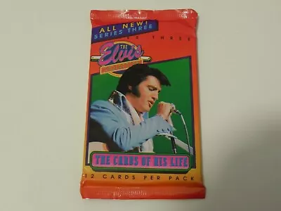 1993 Elvis Presley Series 3 Trading Cards Unopened Single Pack • $11