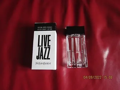 Yves Saint Laurent Ysl Live Jazz Aftershave Empty Bottle Plus Box  • £4.99