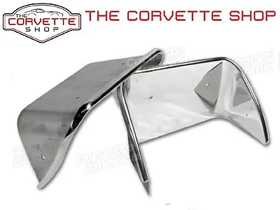 C3 Corvette Exhaust Bezel Trim Polished Stainless Steel 1970-1973 X2019 • $81.99