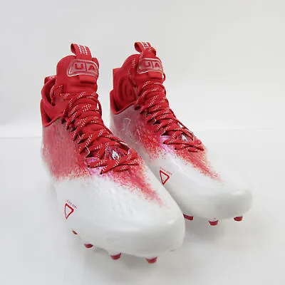 Under Armour Spotlight Football Cleat Men's White/Red New Without Box • $24.75