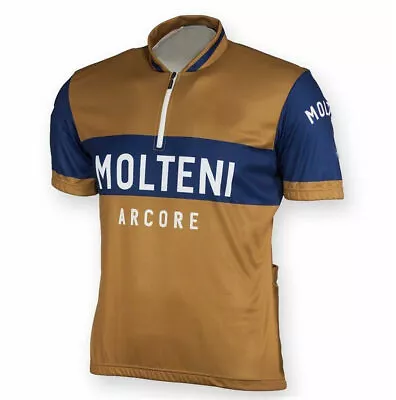 Retro Molteni Acore Cycling Jersey Bicycle Jersey Cycling Shirt Cycling Tops • $21.15