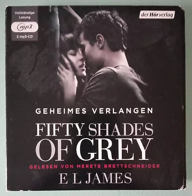 E.L. James - Fifty Shades Of Grey: Geheimes Verlangen - Hörbuch 2 MP3 CD • £1.67