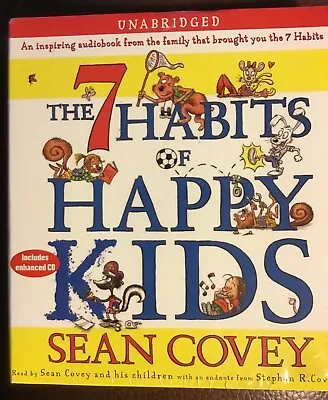 NEW Audio CD 7 Habits Of Happy Kids Sean Covey Unabridged Teacher Resource • $4.95