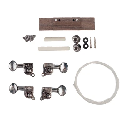 $19.45 • Buy 1 Set DIY 26in Ukulele Kit Full Set Tenor Ukulele For Children Beginning