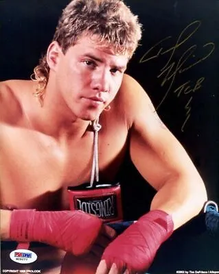 Tommy Morrison Signed Autographed 8x10 Photo Inscribed TCB PSA • $79.99