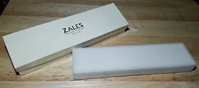 $9.99 • Buy Zales The Diamond Store Creme Velor Bracelet Box