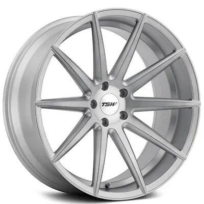 19  Staggered TSW Wheels Clypse Titanium With Matte Brushed Face Rims  • $1484