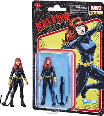 $13.89 • Buy Hasbro Collectibles - Hasbro Marvel Legends Retro 3.75  Black Widow Figure [New