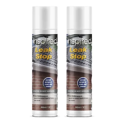 £26 • Buy LEAK SEAL MASTIC SEALANT - Clear Spray N Seal, Sealant Leak Fix - 2 X 500ml