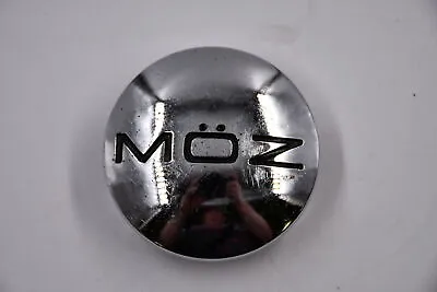 MOZ Chrome W/ Black Lettering Wheel Center Cap Hub Cap 7810-15(MZBLK) 2.5  Snap  • $15