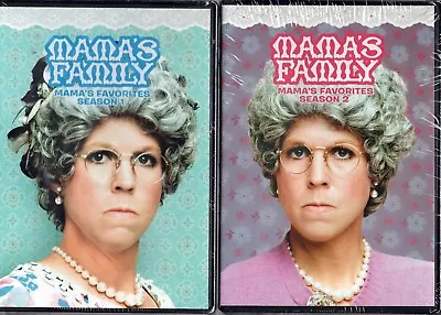 Mama's Family  Favorites Season 1 & 2 (2 DVDs) Vicki Lawrence Carol Burnett NEW • $7.99