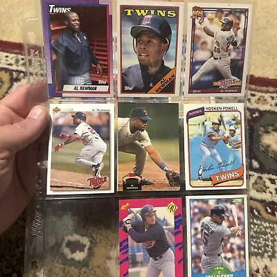 Minnesota Twins Vintage Baseball Card Lot +/- 125 Cards • $0.99