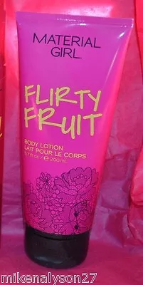Material Girl Body Lotion Flirty Fruit Full Size 6.7oz  • $11.69