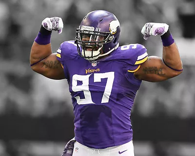 Minnesota Vikings EVERSON GRIFFEN Glossy 8x10 Photo Print Spotlight Poster  • $5.99