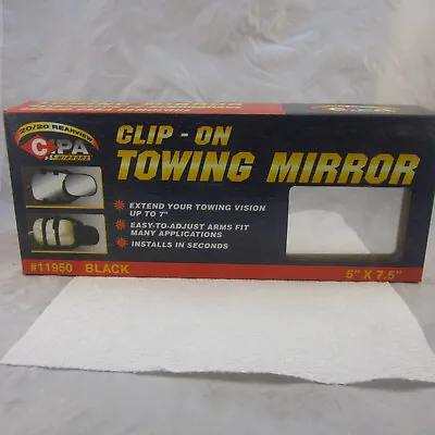 Clip On Sided Mirror Extender Extension Side Truck Suv RV Trailer Towing 11950 • $10.19