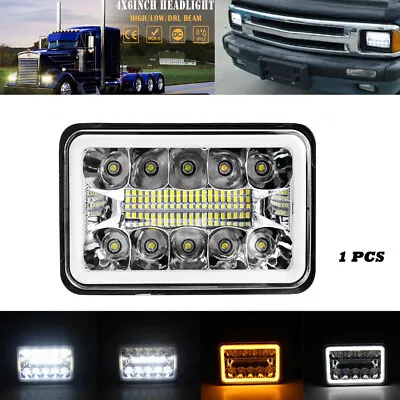 DOT 4x6 Inch LED Headlight Projector For Chevrolet S10 1995 1996 1997 R20 R30 • $30.30