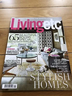 £4.49 • Buy Living Etc Magazine - September 2016 FREE U.K SHIPPING