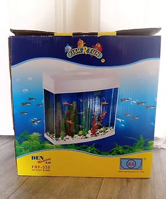 New Fish R Fun 12L 5W Energy Saving Bulb AA Aquarium FRF-330 • £48.50