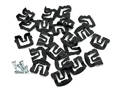 67 68 FFord Mustang Front Windshield Reveal Moulding Clips 1967 FREE SHIPPING • $8