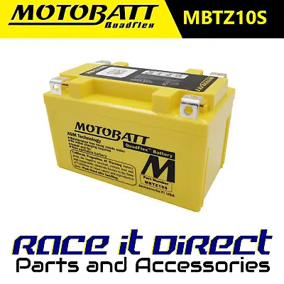 Motobatt Premium Battery For Kawasaki Z 650 2019-2022 MBTZ10S AGM • £58.95