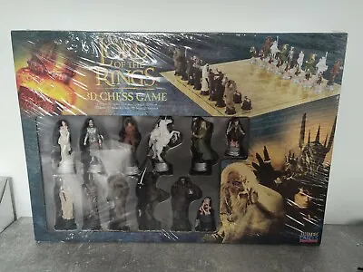 £79.99 • Buy Lord Of The Rings 3D Chess Game - SEALED - LOTR Chess Set