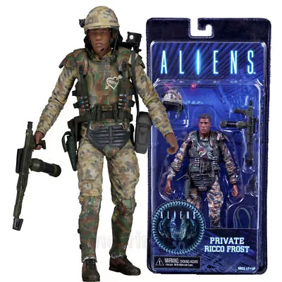 NECA Aliens Private Ricco Frost Marine Alien Series 9 7  Action Figure Doll • $28.99